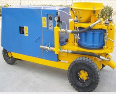 DIESEL ENGINE WET-DRY MIX SHOTCRETE MACHINE